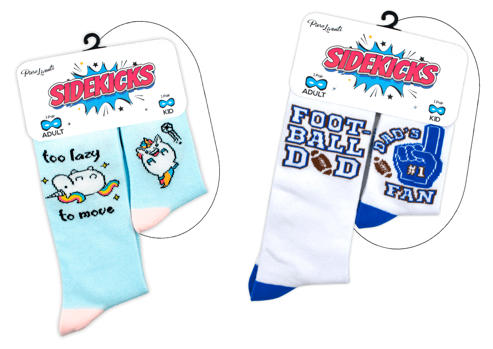 sidekicks socks pack